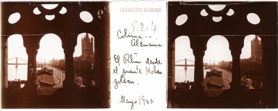 Arcos al interior del Puente Hohenzollern 