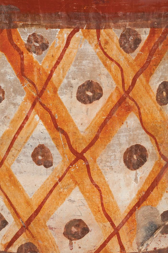 Detalle de vaso trípode cholulteca