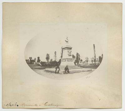 México. Monumento de Guatimozin. 