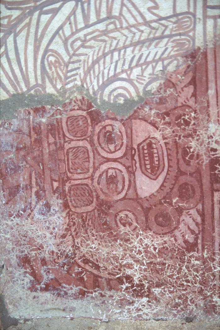Cenefa con rostro de Tláloc