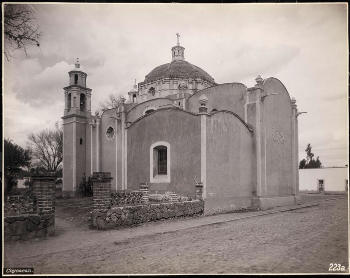 Iglesia de la Concepción en Coyoacán.