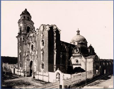 Parroquia de Tlaxcala. Vista exterior. 