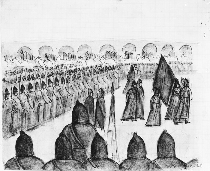 El desfile del Ejército Rojo