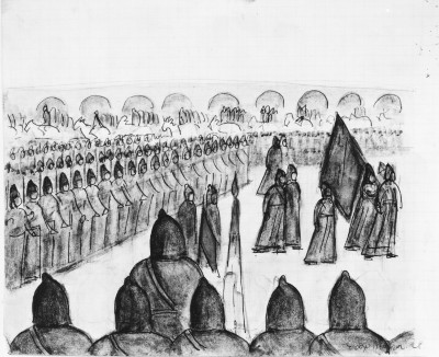 El desfile del Ejército Rojo