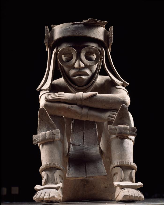Personaje con anteojeras