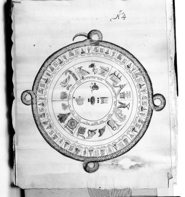 Calendario mexicano de Mariano Fernández de Echeverría y Veytia número 4