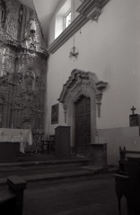Hacienda de San Blas de Pabellón de Hidalgo. Iglesia. Puerta de la sacristía