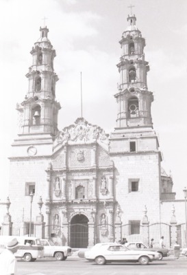 Catedral de Aguascalientes. Fachada  