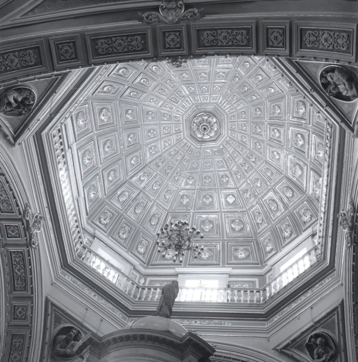 Catedral de Aguascalientes. Interior. Cúpula