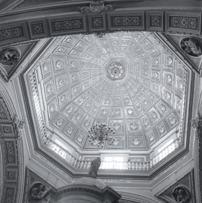 Catedral de Aguascalientes. Interior. Cúpula
