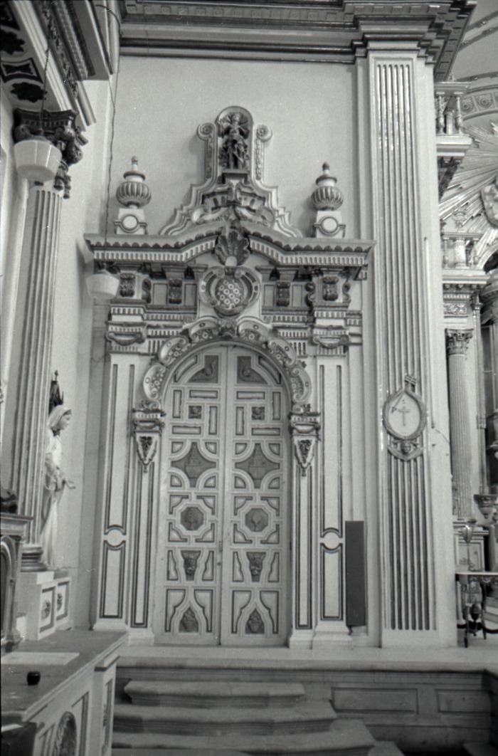 San Diego. Portada de la sacristía