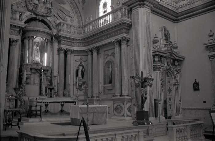San Diego. Ábside. Interior