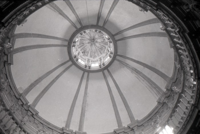 San Diego. Camarín de la Virgen. Cúpula. Interior