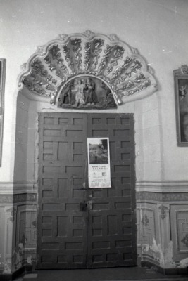 San Diego. Puerta de la sacristía