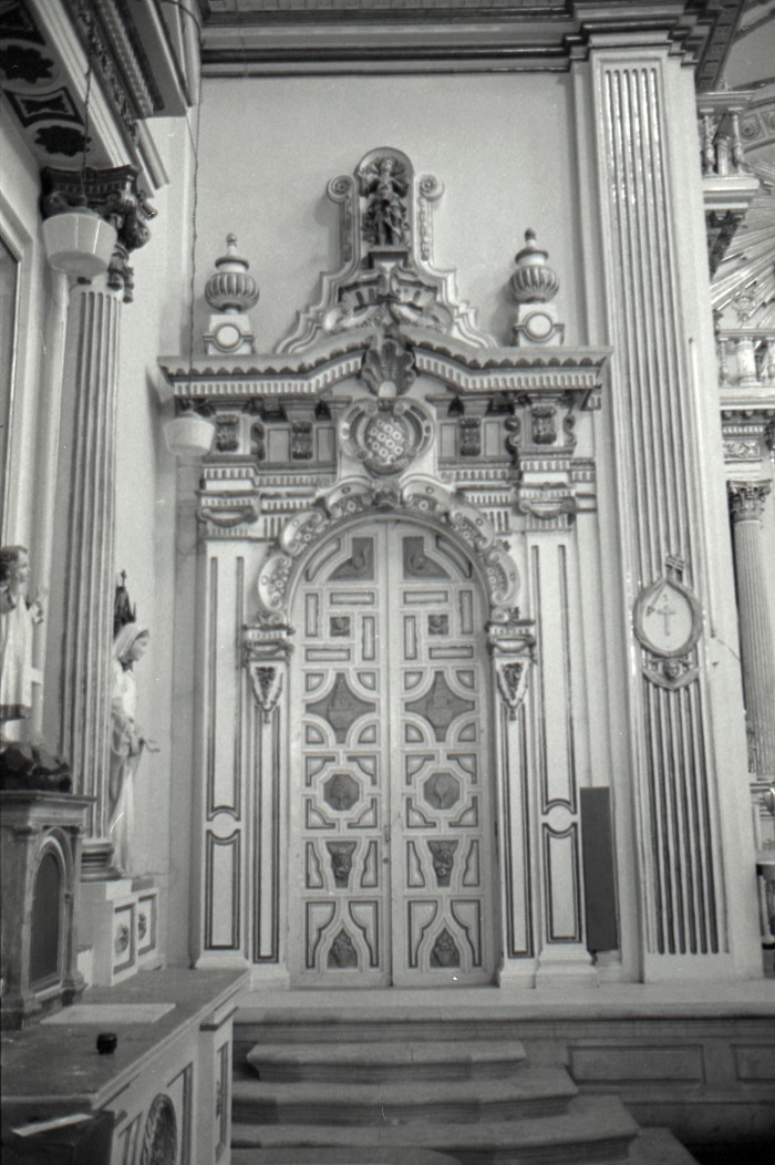 San Diego. Portada de la sacristía