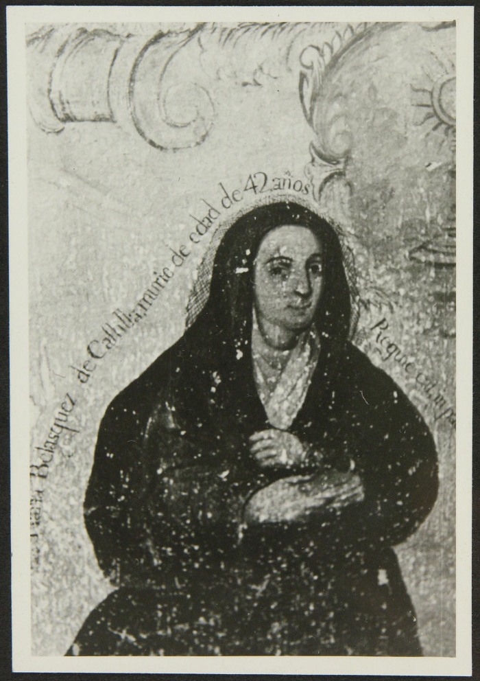 Retrato de María Velázquez de Castilla. 